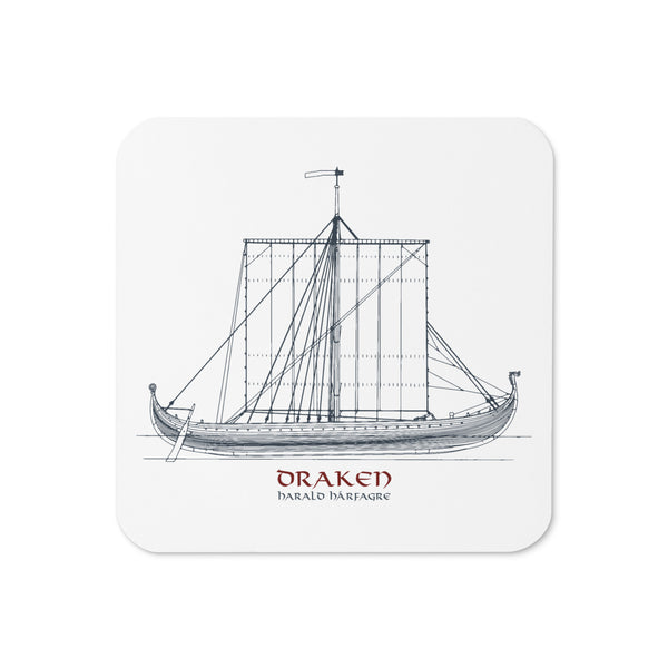 DRAKEN CORK-BACK COASTER